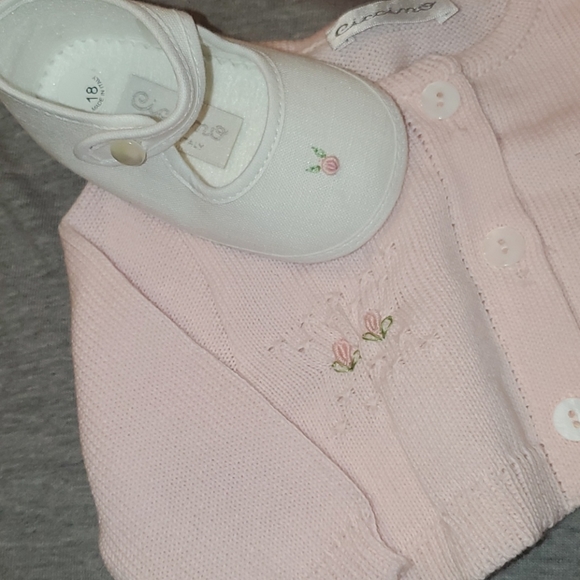 NEW 💗💕 CICCINO BABY SWETER 🇮🇹 💗 GIRL - Picture 4 of 4